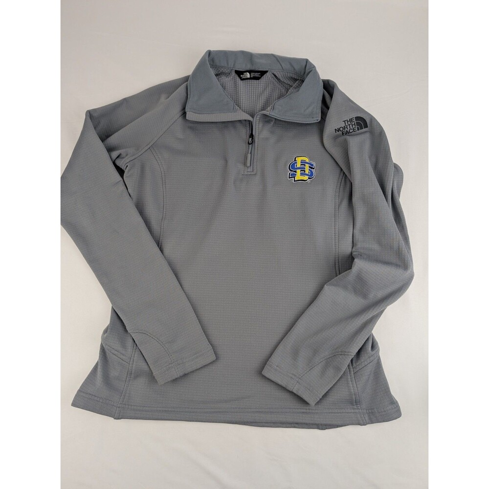 Women's M TNF South Dakota State Jackrabbits Pullover Quarter Zip Sweater SDSU